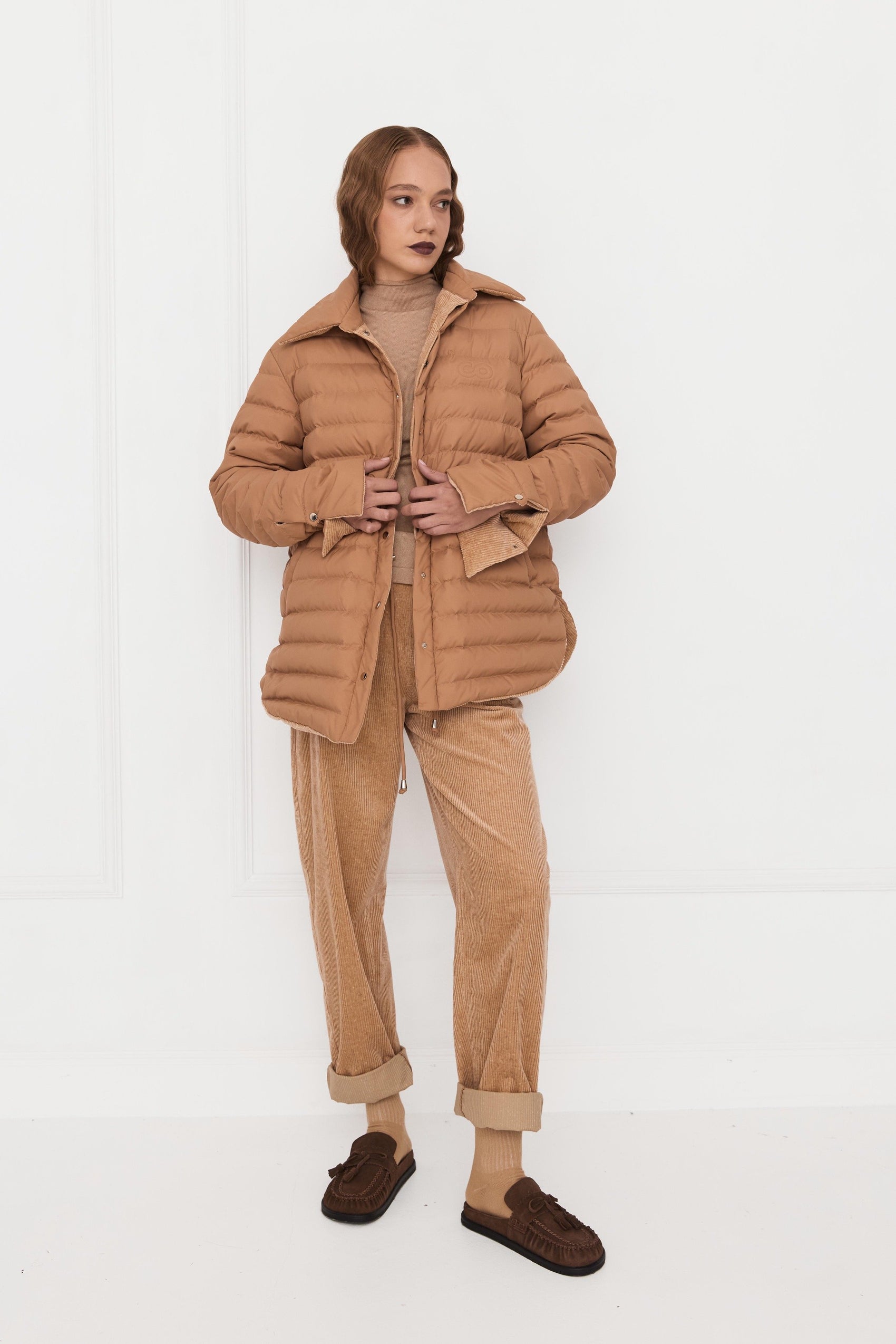 Брюки Barrel Leg кордрой