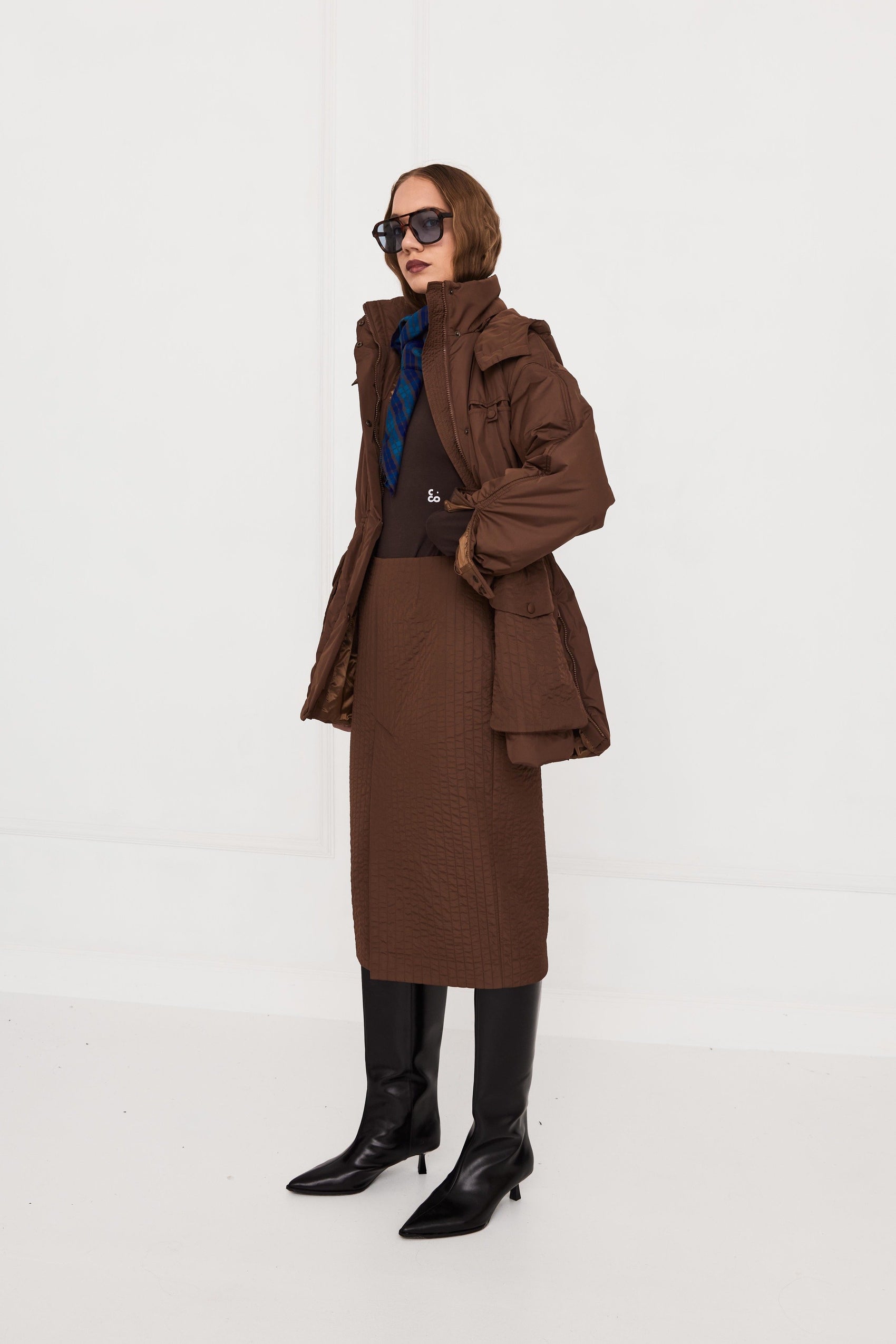 Парка Storm шоколад