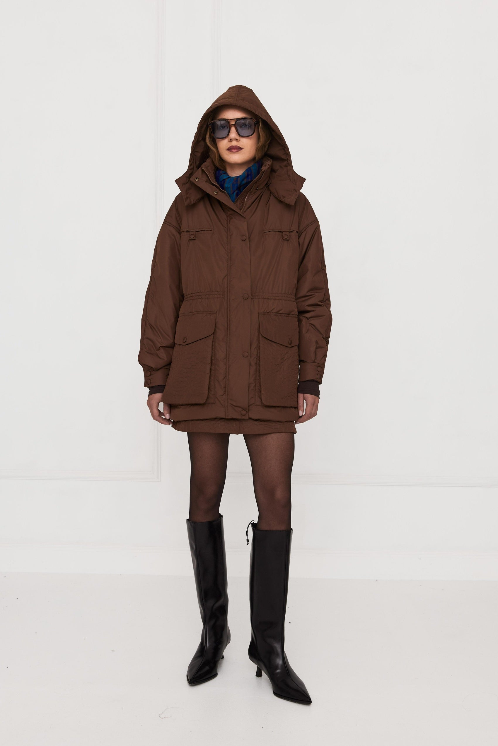 Парка Storm шоколад