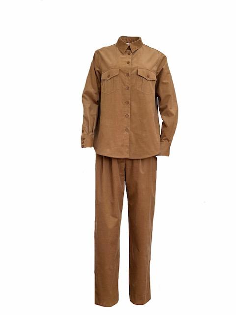 Сорочка Corduroy коричнева