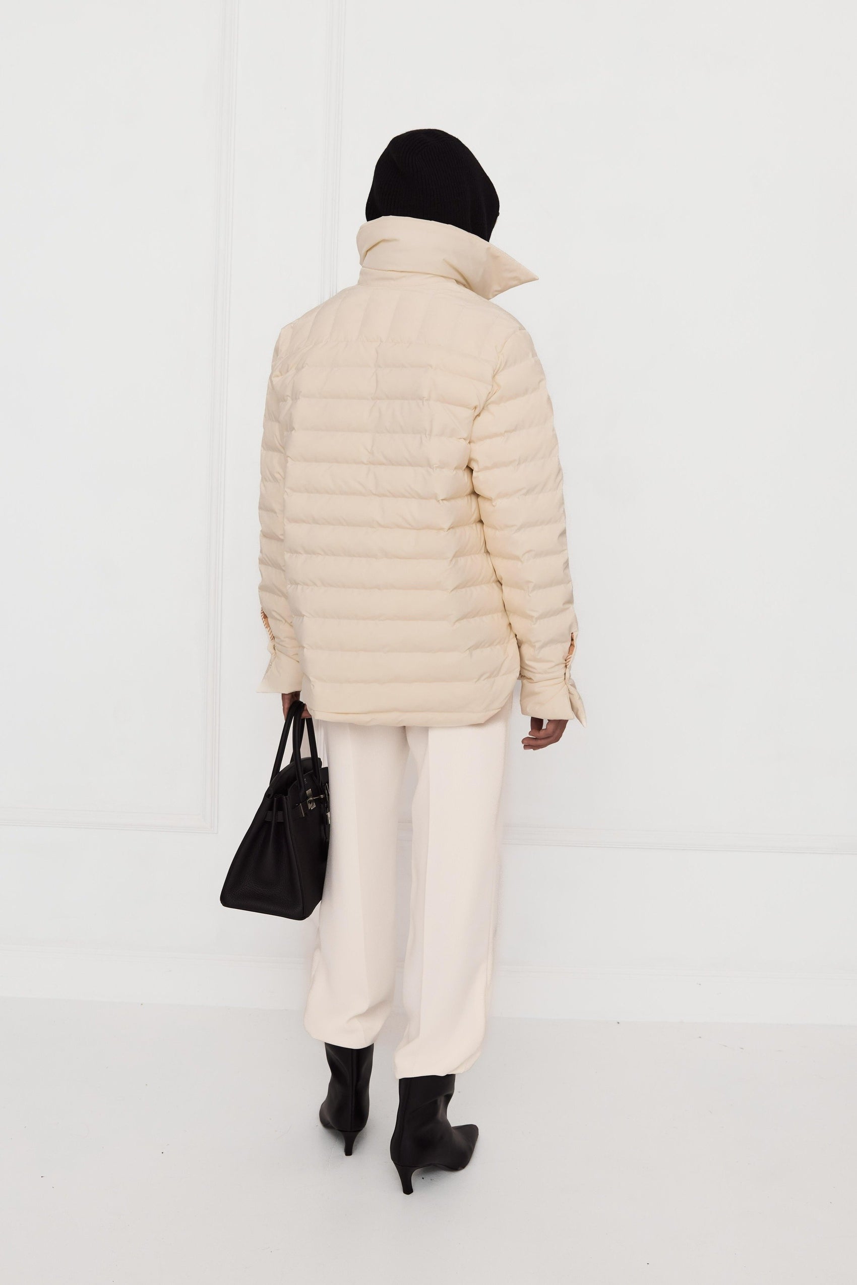 Пухова сорочка молочна/кемл клітинка