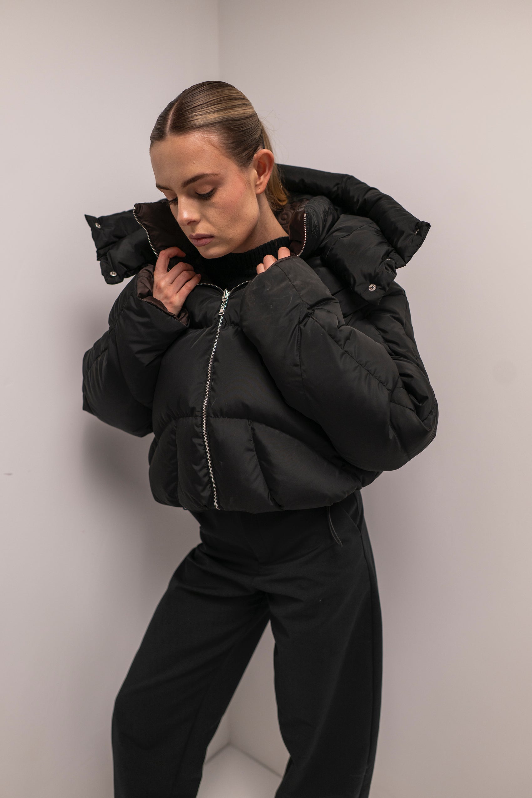 двосторонній  пуховик