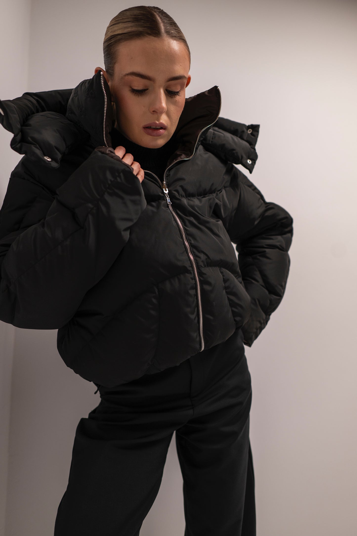 двосторонній  пуховик