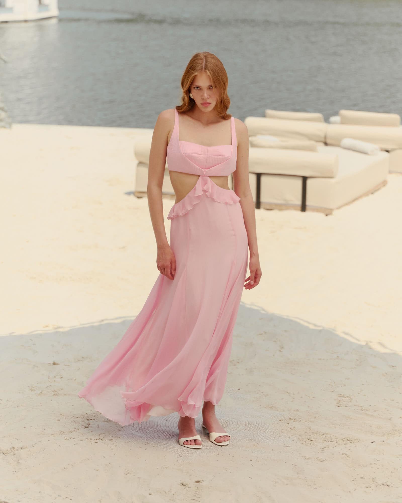 IRIS Pink dress