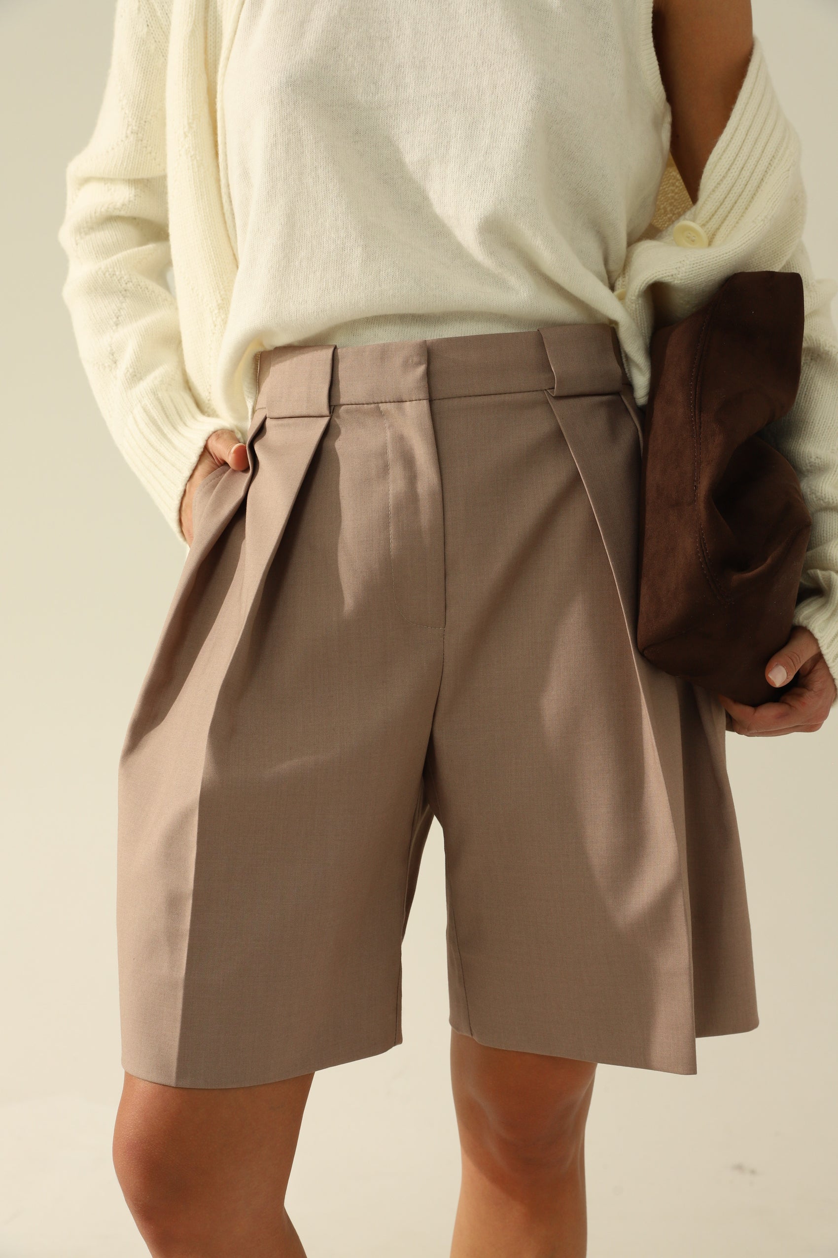 cappuccino logo bermuda shorts