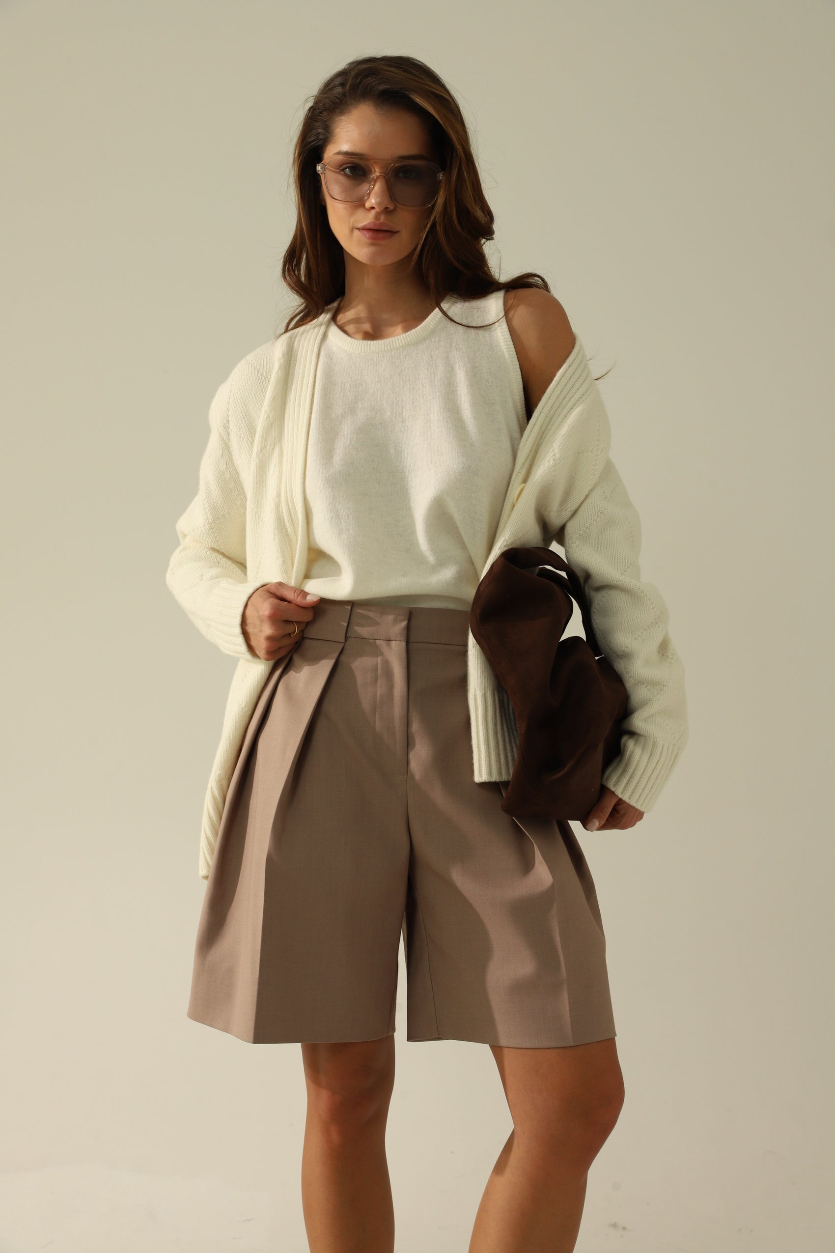 milky duo cardigan