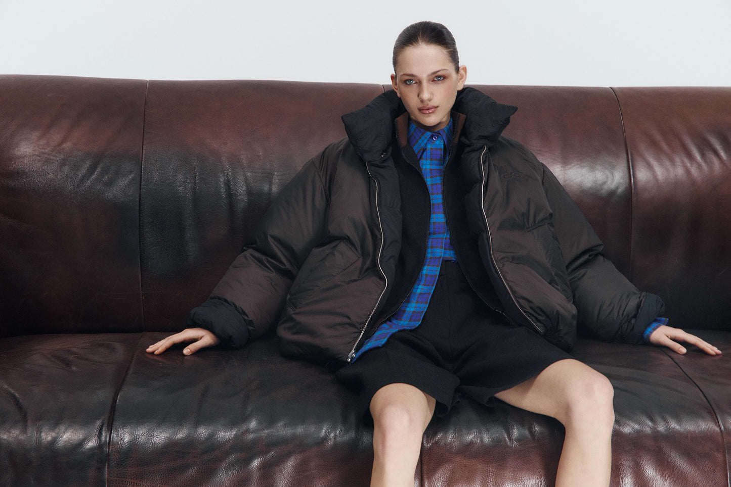 двосторонній  пуховик